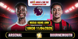 Soi kèo Arsenal vs Bournemouth 18h30 11/04/2026 Ngoại Hạng Anh