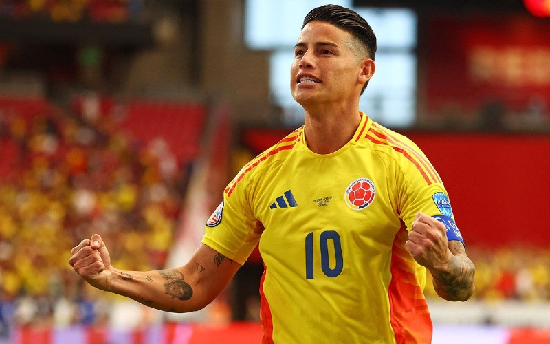 Soi Kèo Uzbekistan Vs Colombia 09h00 18/06 - World Cup 2026 3 Rodriguez là ngôi sao nổi bật ở trận Uzbekistan vs Colombia