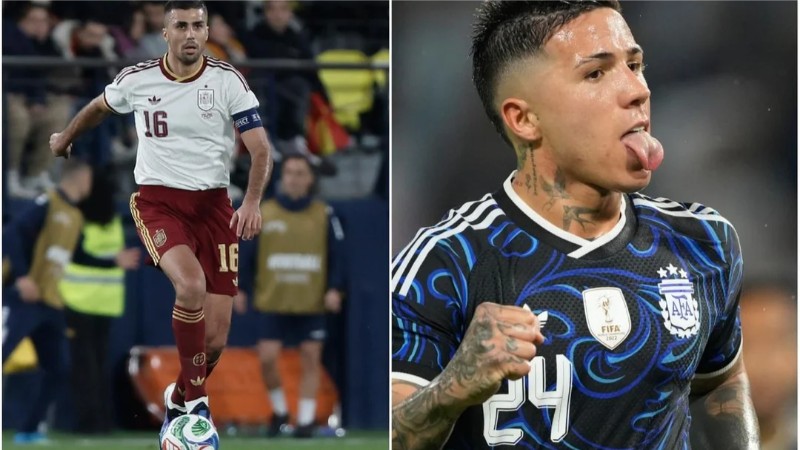 Soi Kèo Tây Ban Nha Vs Argentina 02h00 20/07 - World Cup 2026 3 Rodri sẽ đối đầu với Enzo Fernandez