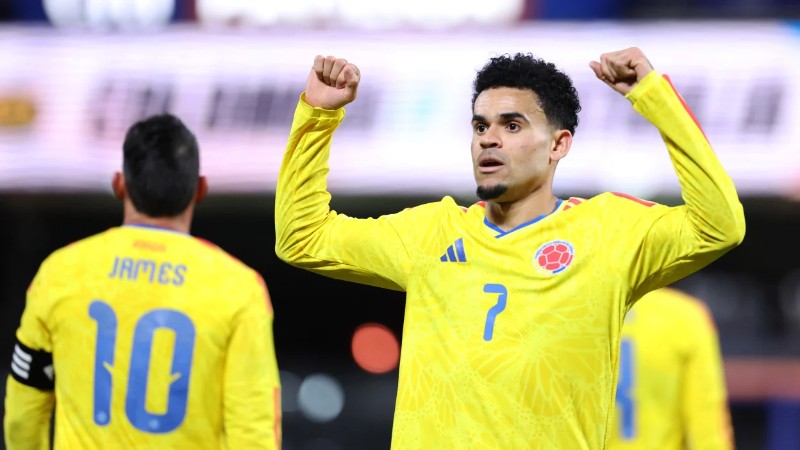 Diaz là ngôi sao nổi bật nhất của Colombia
